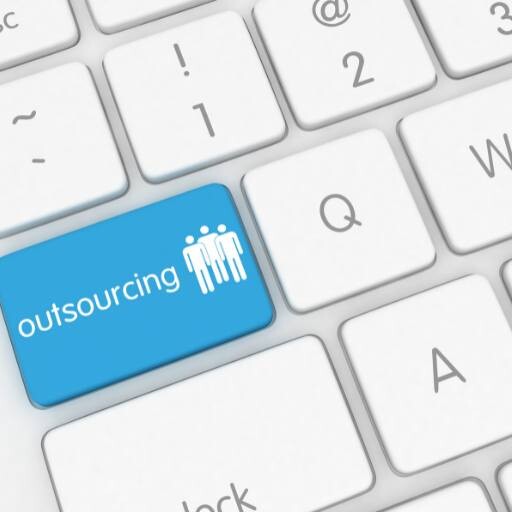 Teclado con boton de outsourcing